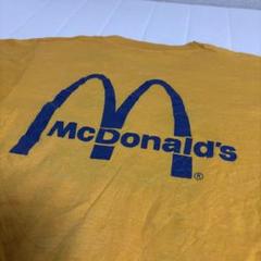 80s マクドナルド 企業 Tシャツ