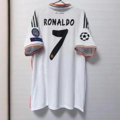 新品 レアル・マドリード C·ロナウド RONALDO 7 半袖シャツ 2014 新品 13-14 レアル・マドリード C·ロナウド 7 シャツ 半袖