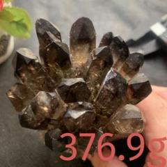 スモーキークォーツクラスター/モリオンクラスター約356.5g スモーキークォーツクラスター/モリオンクラスター約356.5g