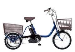 ほぼ新品 Panasonic BE-ELR834V 電動アシスト三輪 USブルー 2025年最新】BE-ELR83 パナソニックの人気アイテム - メルカリ
