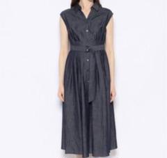 アナイ デニムライクワンピース　34 美品 アナイ デニムライクワンピース 34 美品 - メルカリ
