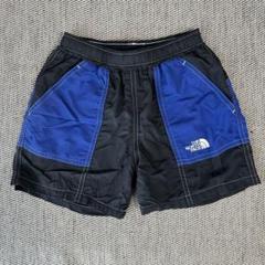 THE NORTH FACE ショートパンツ M 黒/青　キッズ