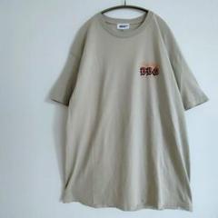 HAIGHT 両面プリントTEXTA Tシャツ XL ベージュ 日本製
