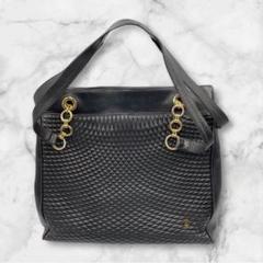 BALLY/バリー キルティング　チェーン　ショルダー　トートバッグ