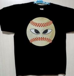 激レアTシャツ　野球仮面 (黒)　USED