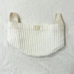 3coins キルティング バスケット Lサイズ 収納 スリコ