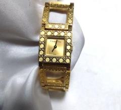 【即発送可能】 超希少 美品 純正ベルト ゴールド パリジェンヌ Christiandior 時計