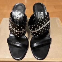 Salvatore Ferragamo ストーン付き レザー サンダル サイズ7