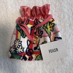 FEILER フェイラー 新品 巾着 ポーチ チェスティ ANA コラボ