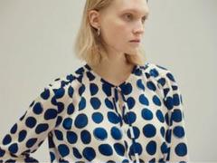 【美品】★2025theory luxe 華やぎカラーブラウス Theory luxeセオリーリュクス 2022AW SCATTERED FLOWER PRINT