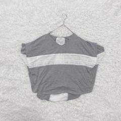 ファイナルディスカッション (M) Vネック トップス レース フリル コットン
