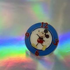 ディズニー　ピンコレクション　ピンバッジ　ミッキー　時計