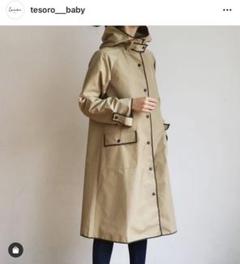 tesro baby♡大人気即完売!ライトコート ベージュ 新品 レインコート