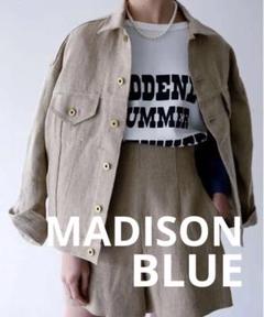 定価10万MADISONBLUE リネンBIG Gジャケット 00サイズ 定価10万MADISONBLUE リネンBIG Gジャケット 00サイズ - メルカリ