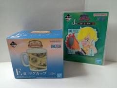 ワンピース 冒険への軌跡 マグカップ＆エッグヘッド ラバーコースター 2点セット