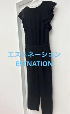 美品✨エストネーション オールインワン サロペット オーバーオール 黒 38 2025年最新】ESTNATION レディース サロペット・オーバーオール