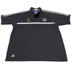 タグ付　adidas アディダス　ドイツ代表　日韓W杯　ポロシャツ　ビッグサイズ タグ付 adidas アディダス ドイツ代表 日韓W杯 ポロシャツ