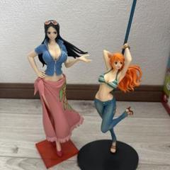 未開封」ワンピース フィギュアセット(ナミ、ロビン、お菊