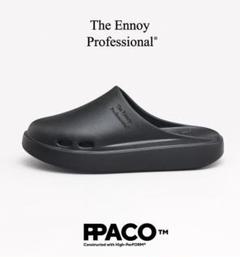 【26cm】Ennoy PPACO WHALE サンダル 黒