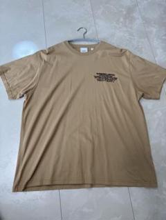 Burberry ラバーロゴ Tシャツ チャコール 茶色 バーバリー サイズXL