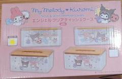 新品　マイメロ　クロミ　エンジェルクリアティッシュケース　サンリオ