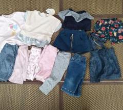 80 90 女の子　まとめ売り12着　新品未使用含む