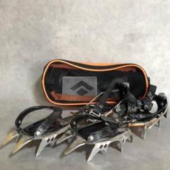 Black Diamond セミワンタッチアイゼン収納ケース付　10本爪女性向き Black Diamond セミワンタッチアイゼン収納ケース付 10本爪女性