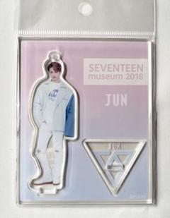 セブチ　ジュン　SEVENTEEN アクスタ SEVENTEEN ジュン FOLLOW TO JAPAN アクスタ - メルカリ