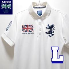 Admiralアドミラル　ゴルフウェア　ポロシャツ　メンズL【美品】