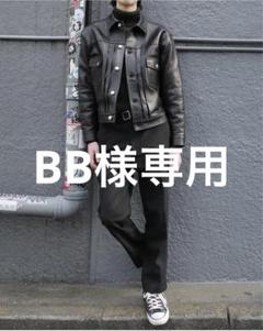 Ekam 変形レザージャケット EKAM ゴートレザーライダース