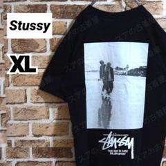 《ステューシー》正規・新品タグ　LOW TIDE　ブラック　XL　Tシャツ