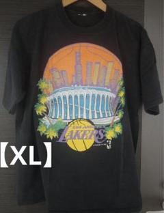 90年製　LAレイカーズチーム　Tシャツ　黒　XL 90年製 LAレイカーズチーム Tシャツ 黒 XL - メルカリ