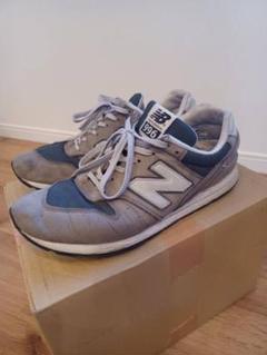 New Balance 996 スニーカー グレー/ブルー