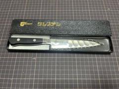 グレステン ペティナイフ 包丁 12cm 012TK 積層強化木ツバ付きハンドル