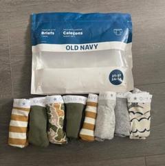 未使用　OLD NAVY 下着　男の子　ブリーフ 8枚 2T-3T
