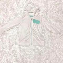 新品▲La Leia ラレイア▲ジャケット パーカー フルジップ 薄手 S 白