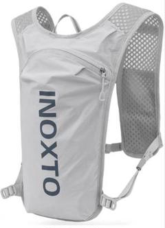 INOXTO] ランニング リュック スポーツ 超軽量　5L ライトグレー