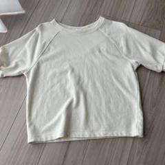GAP ラグランTシャツ クリーム色　レディースXS キッズ150160