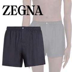 伊製 zegna ゼニア ネイビーブルー シルク ボクサーパンツM 伊製 zegna ゼニア ネイビーブルー シルク ボクサーパンツM