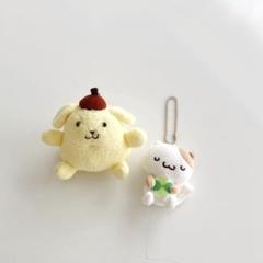 激レア　初期　ポムポムプリン　ぬいぐるみ　平成　レトロ 激レア！！ サンリオ 初期 ポムポムプリン ぬいぐるみ