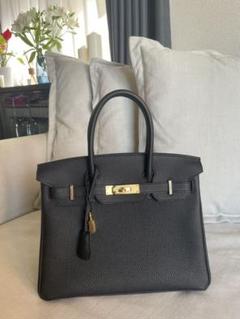エルメス バーキン30 トゴ 黒 ハンドバッグ ゴールド金具 新品未使用 刻印Y