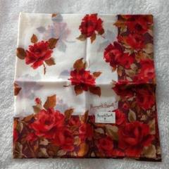 マーガレットハウエル 薔薇 バラ ハンカチ