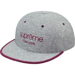 Supreme シュプリーム シックスパネル クラシックロゴ キャップ グレー