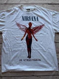 NIRVANA IN UTERO TOUR 94 Tシャツ XL ニルヴァーナ - メルカリ