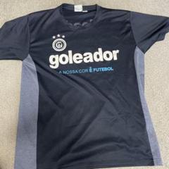 goleador 半袖Tシャツ L ネイビー サッカー 練習着