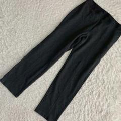 UNIQLO ポンチスティックスリムパンツ チャコール XL カジュアル