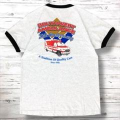 FRUIT OF THE LOOM Tシャツ デカロゴ 灰 L 1182