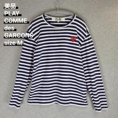 美品　COMME des GARCONS SHIRT 　 袖ボーダーニット 2025年最新】comme des garcons ボーダーの人気アイテム - メルカリ