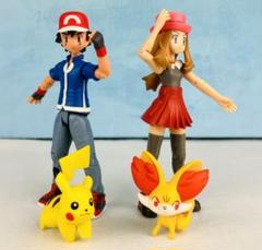 モンコレ サトシ&ピカチュウ、セレナ&フォッコ - メルカリ