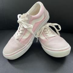 Vans ピンク ホワイト スニーカー